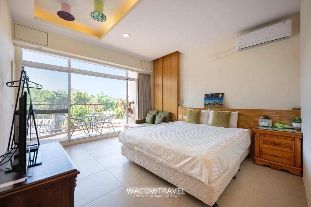 月牙灣 Apartment Đảo Tiểu Lưu Cầu Ngoại thất bức ảnh